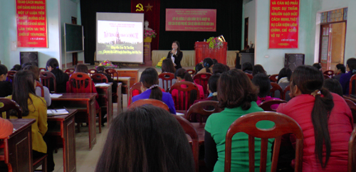 Đoan Hùng tổ chức lớp bồi dưỡng nghiệp vụ cho cán bộ hội phụ nữ 